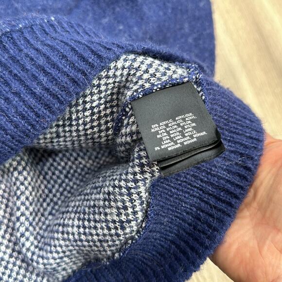 Anthropologie HWR wool mohair blend floral appliqué sweater size XS - Picture 4 of 8